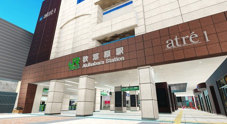 メタバースJR東日本の秋葉原駅
